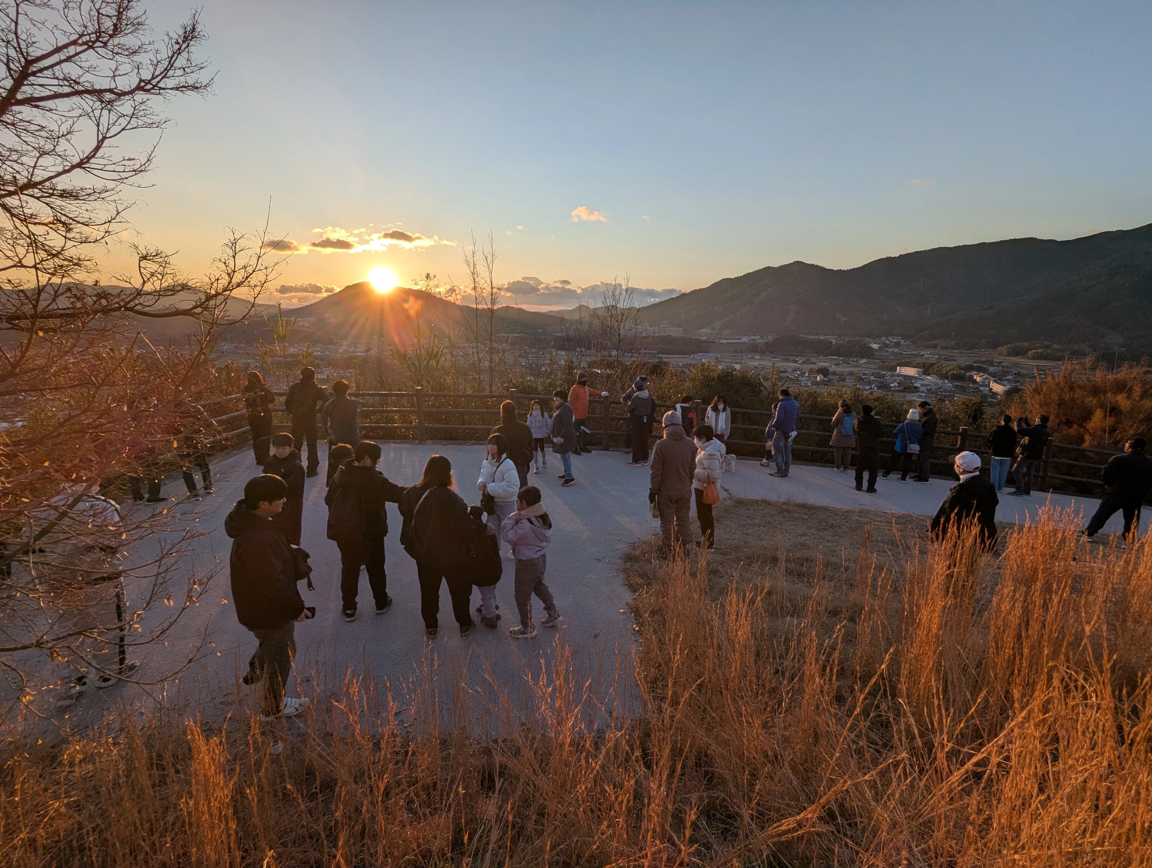 日の出ウォーク開催写真